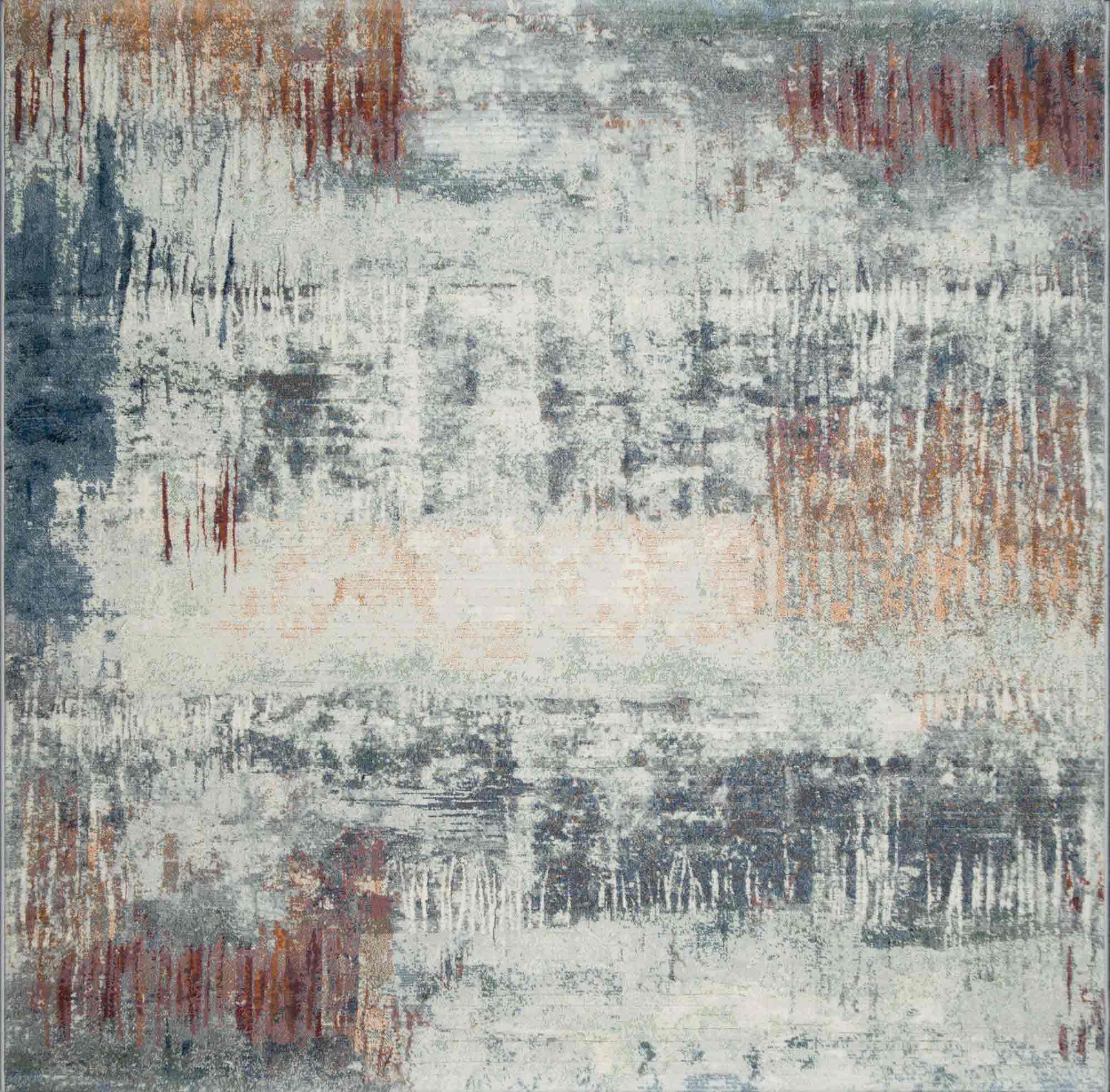 Galleria Storm Abstract Blue Rug