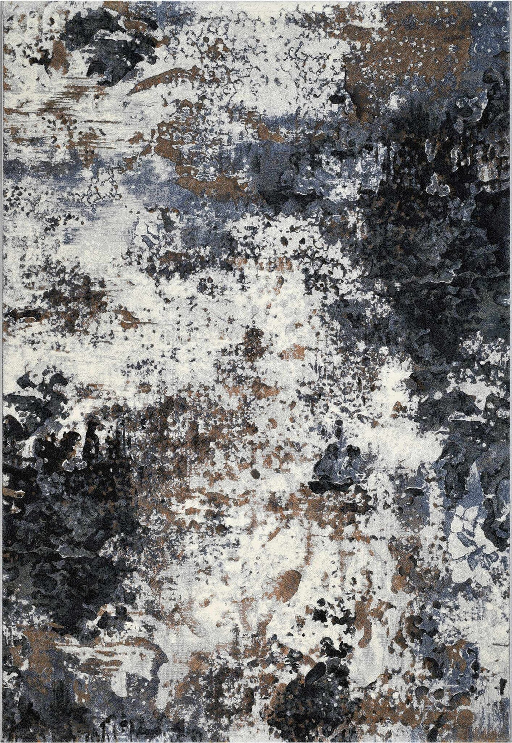 Galleria Eroded Stone Grey Rug