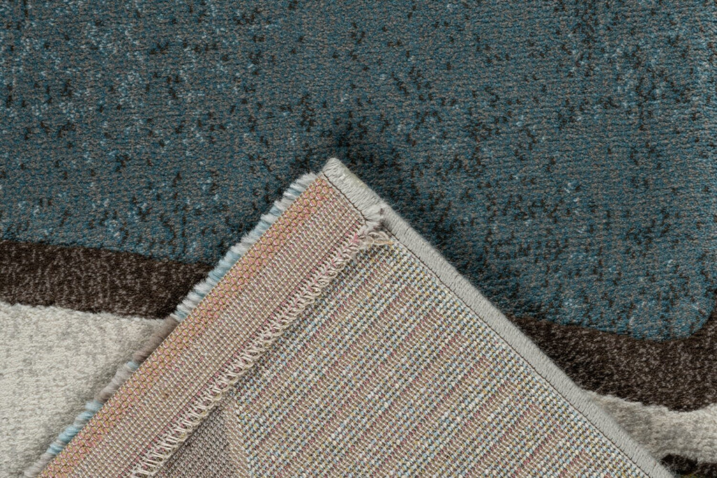 Galleria Mid Century Mosaic Green Rug