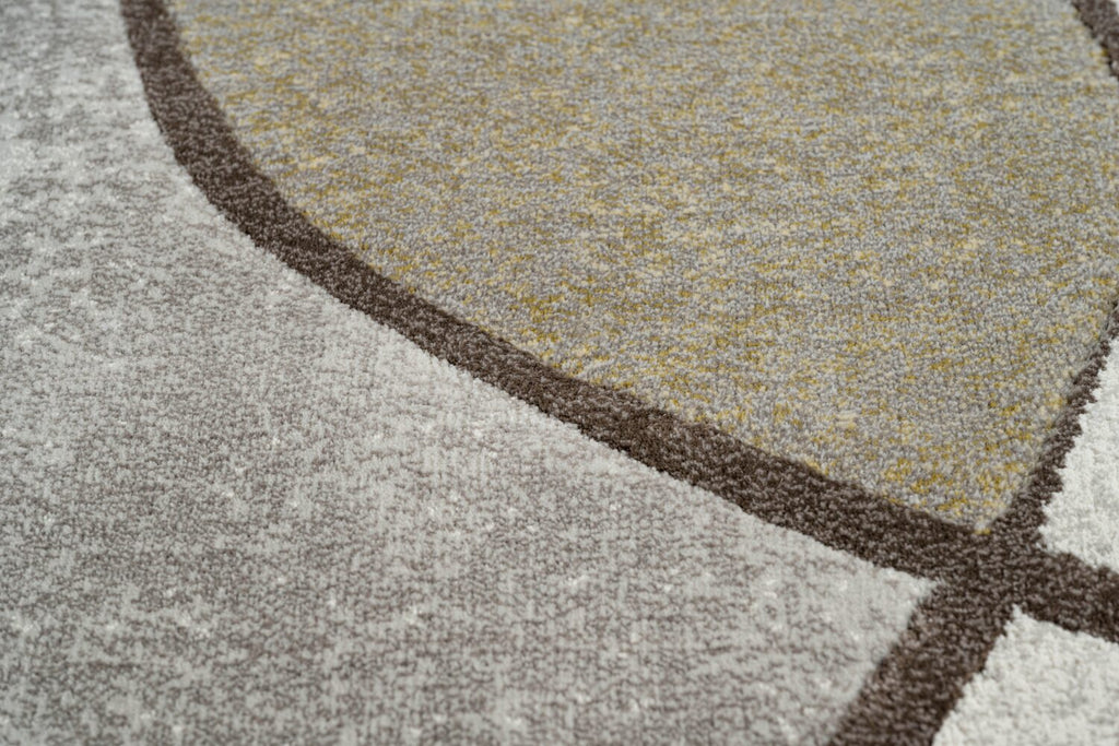 Galleria Mid Century Mosaic Green Rug