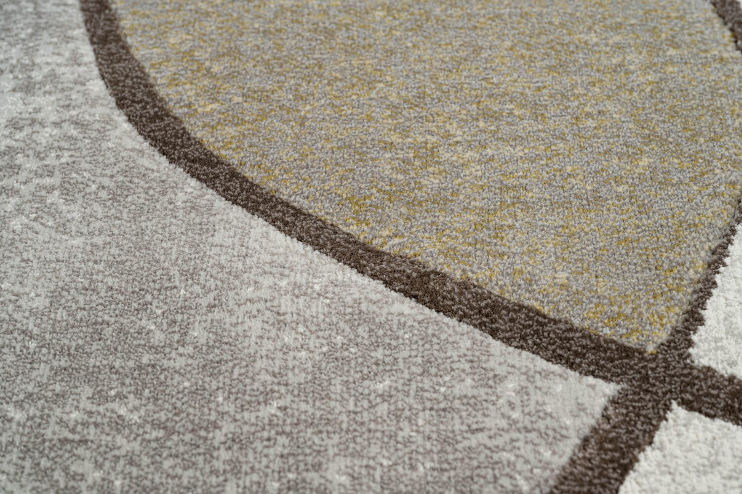 Galleria Mid Century Mosaic Green Rug