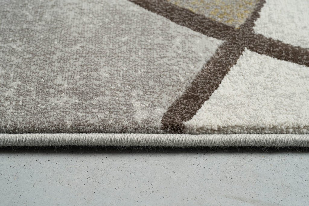 Galleria Mid Century Mosaic Green Rug