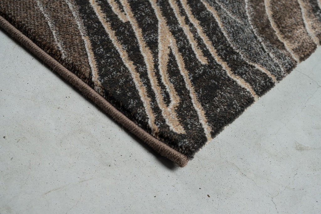 Galleria Coral Vein Brown Rug