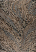 Galleria Coral Vein Brown Rug