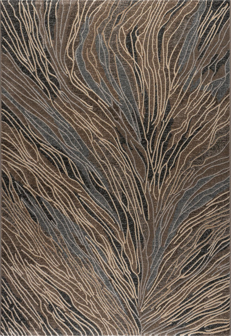 Galleria Coral Vein Brown Rug