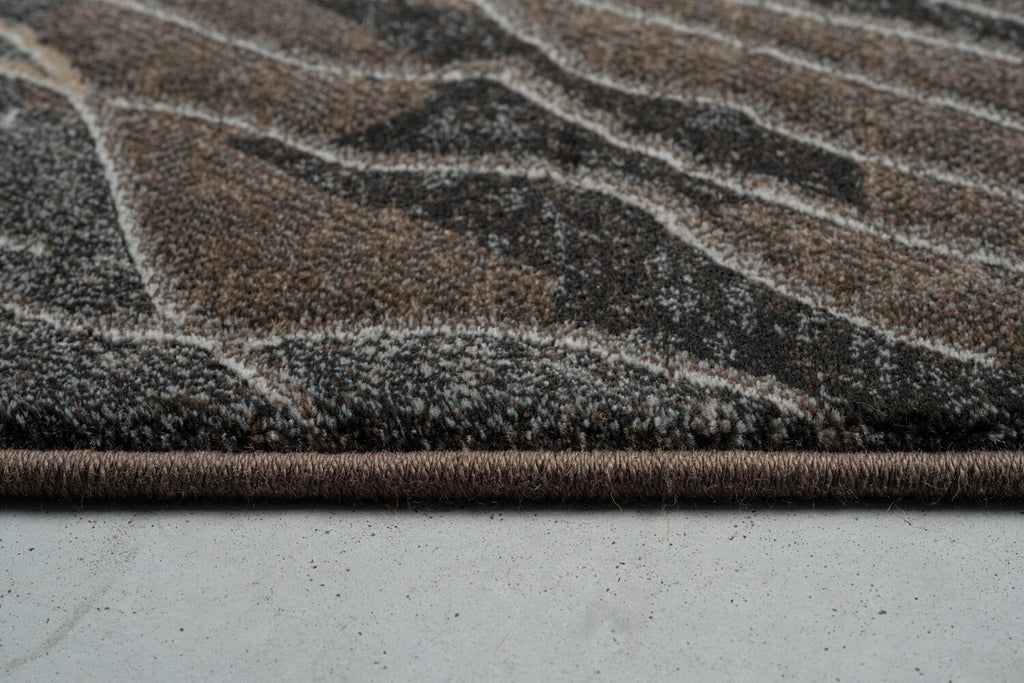 Galleria Coral Vein Brown Rug