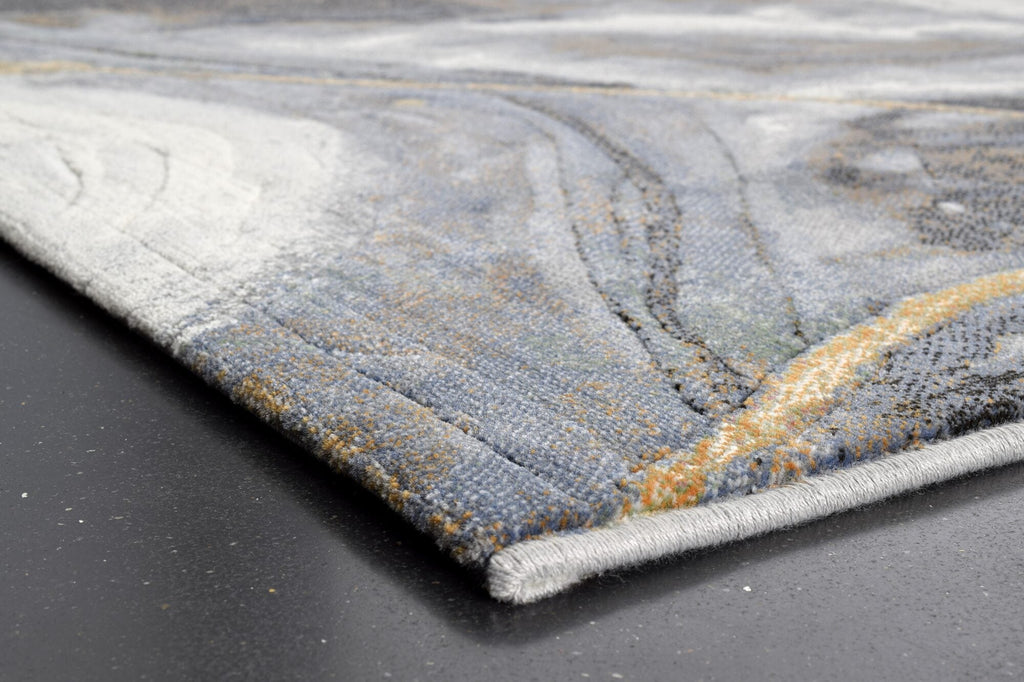 Galleria Liquid Marble Slate Rug