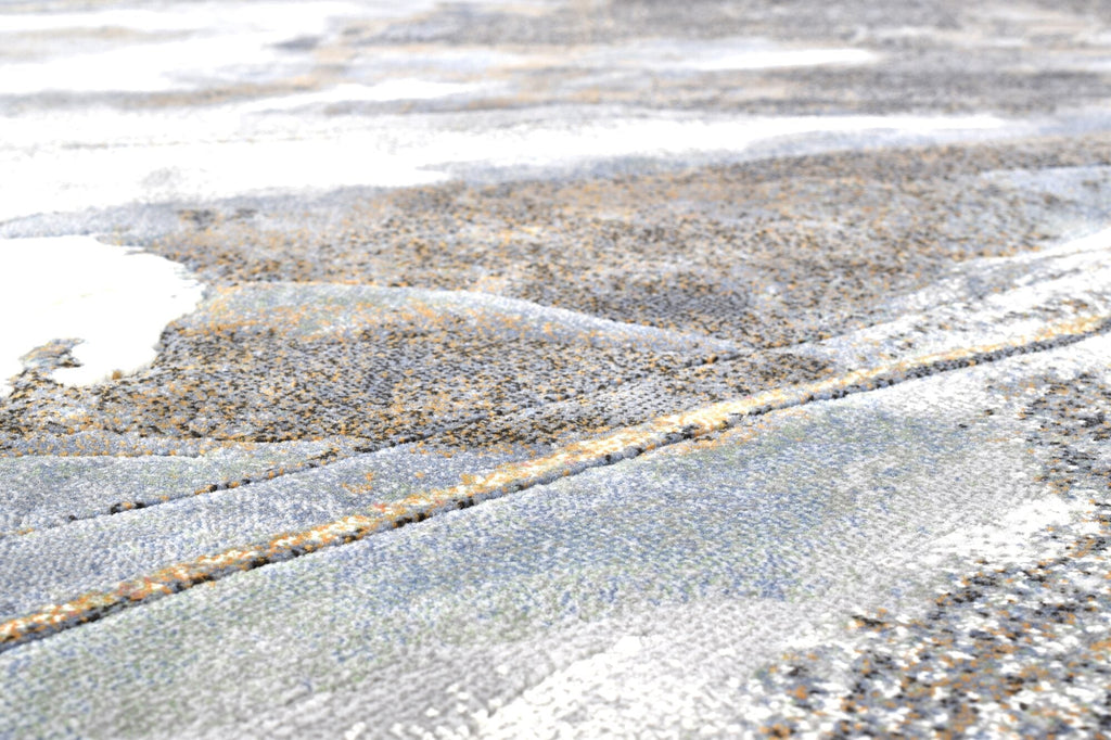 Galleria Liquid Marble Slate Rug