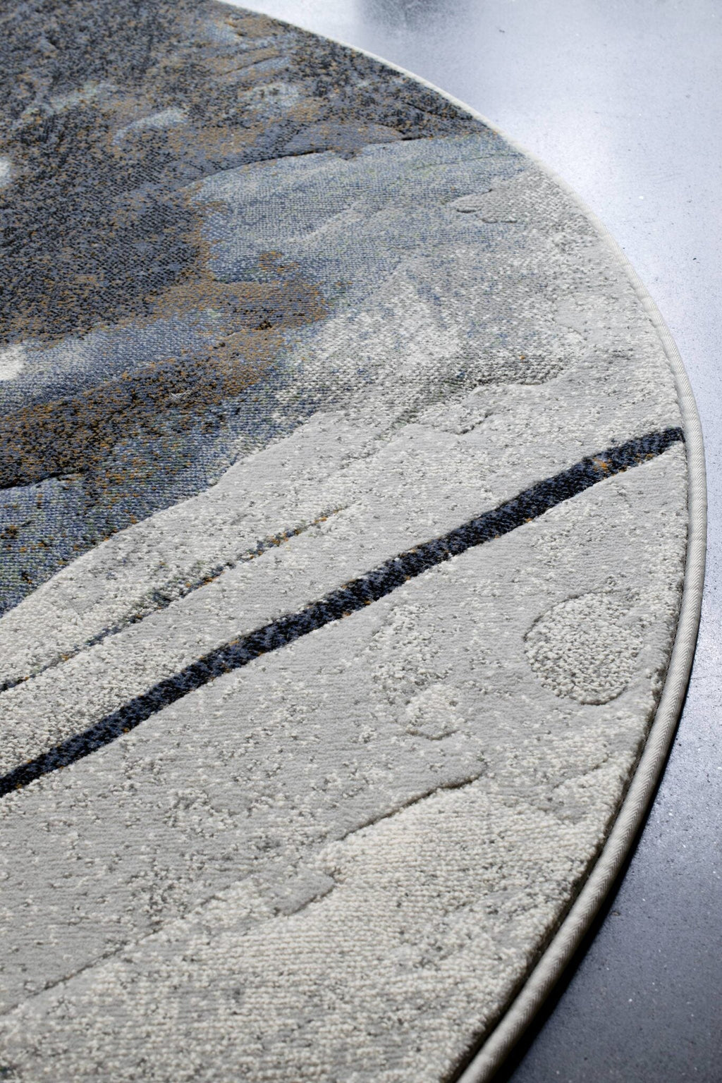 Galleria Liquid Marble Slate Rug