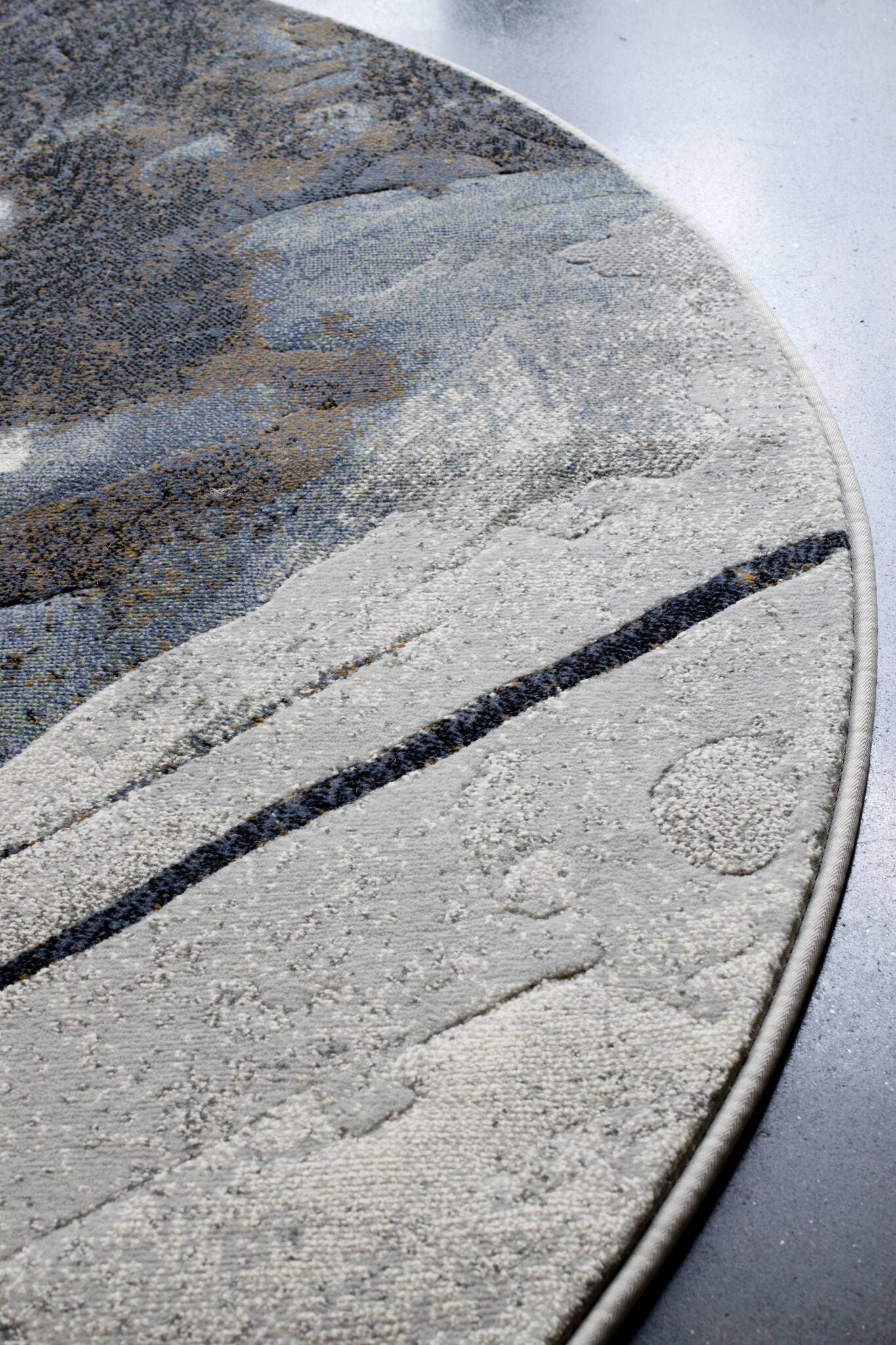 Galleria Liquid Marble Slate Rug