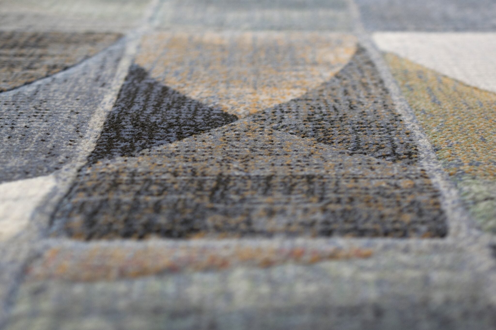 Galleria Arc Geometric Blue Rug
