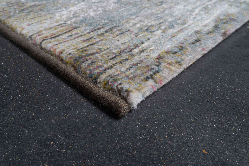 Galleria Distressed Canvas Blue Rug