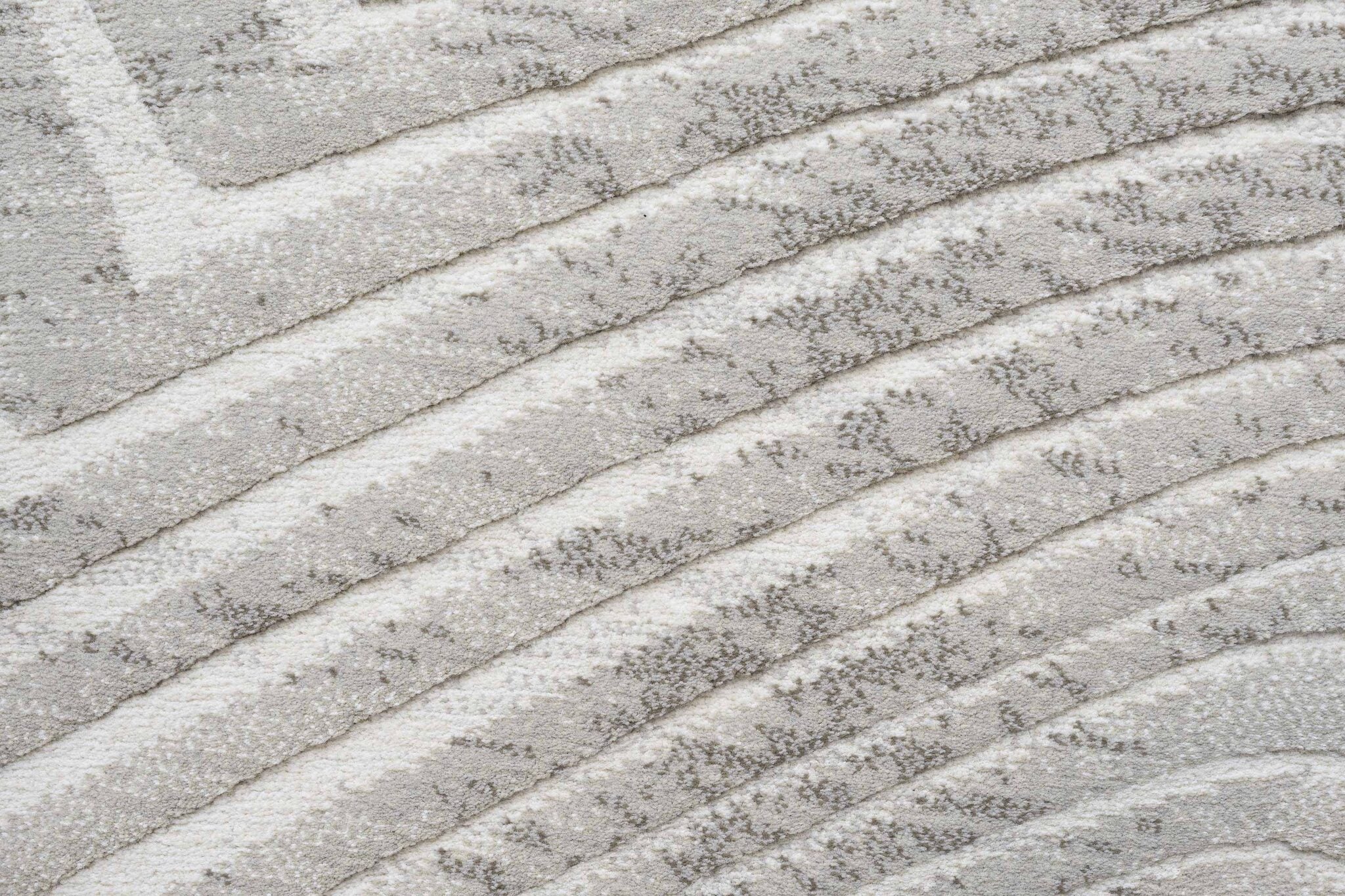 Galleria Carved Wave Beige Rug
