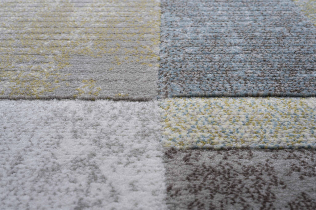 Galleria Architect Block Blue Rug