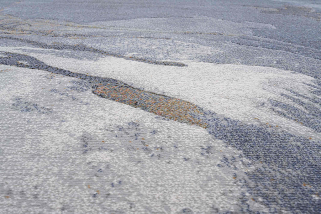 Galleria Abstract Bloom Dove Grey Rug