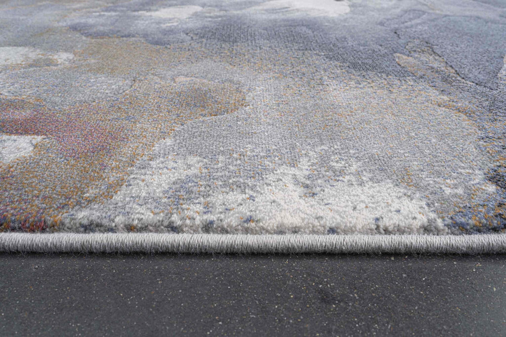 Galleria Abstract Bloom Dove Grey Rug