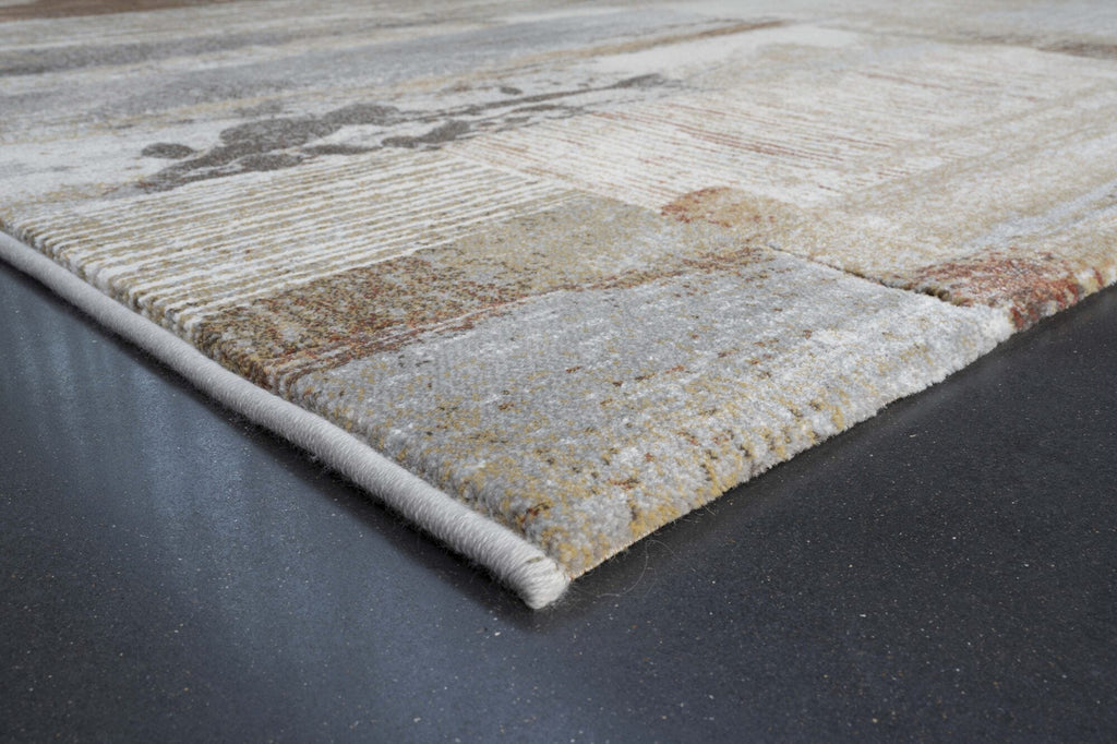 Galleria Plaster Abstract Terracotta Rug