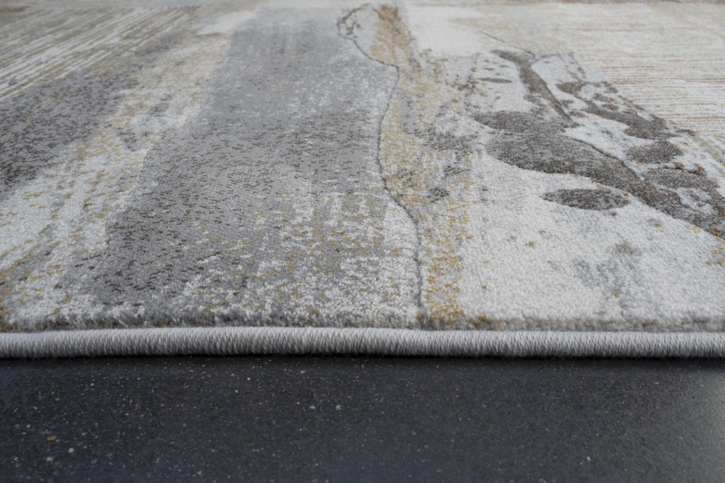 Galleria Plaster Abstract Terracotta Rug