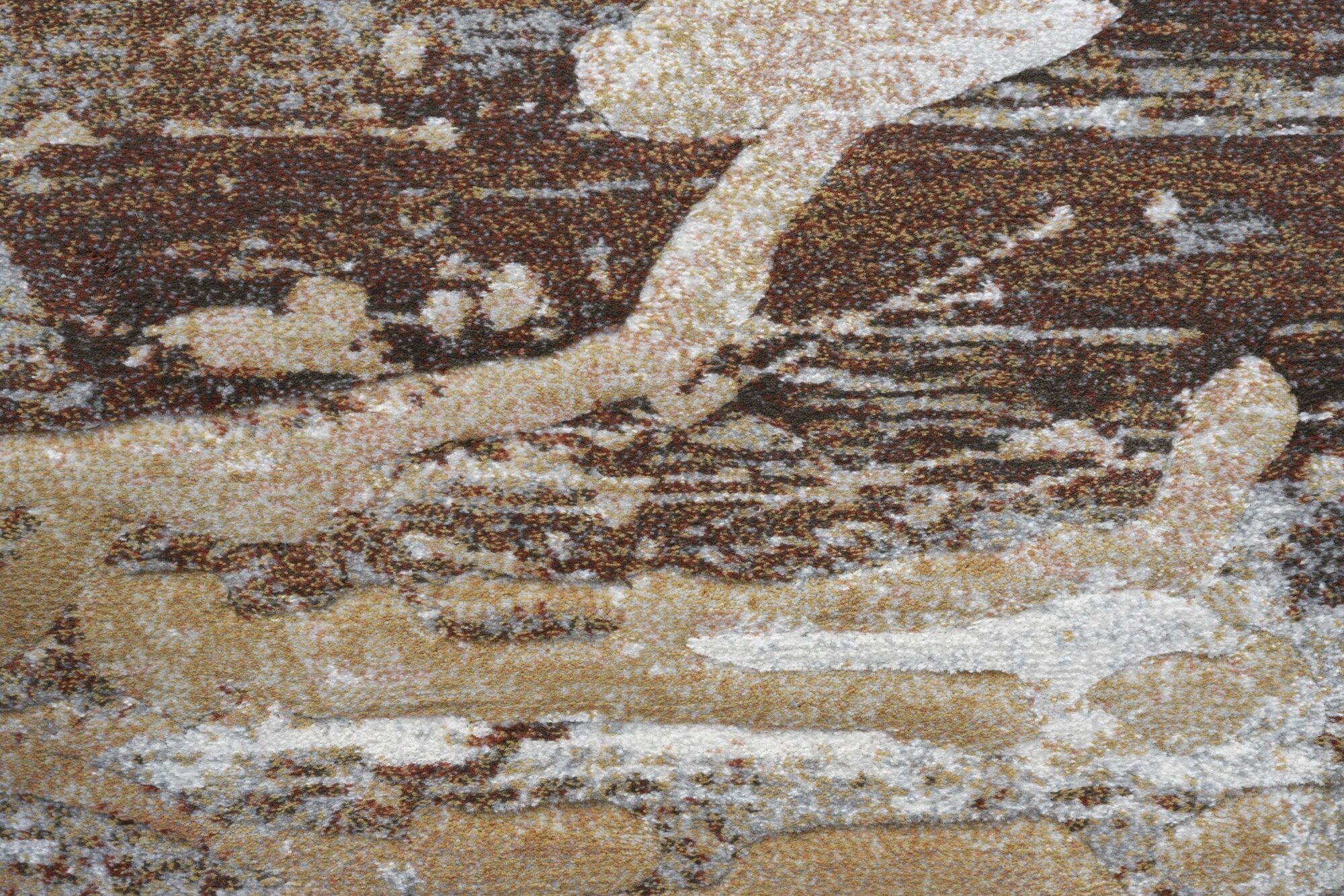 Galleria Plaster Abstract Terracotta Rug