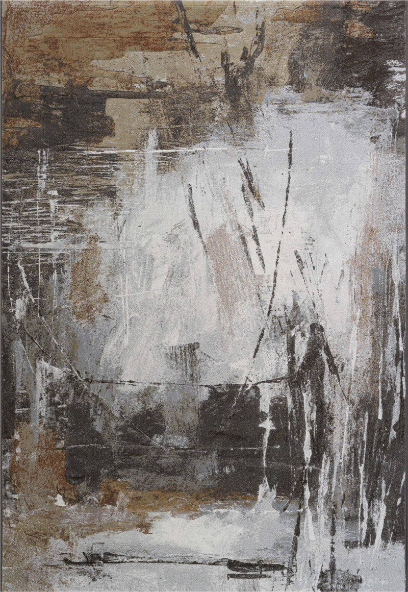 Galleria Palette Knife Terracotta Rug