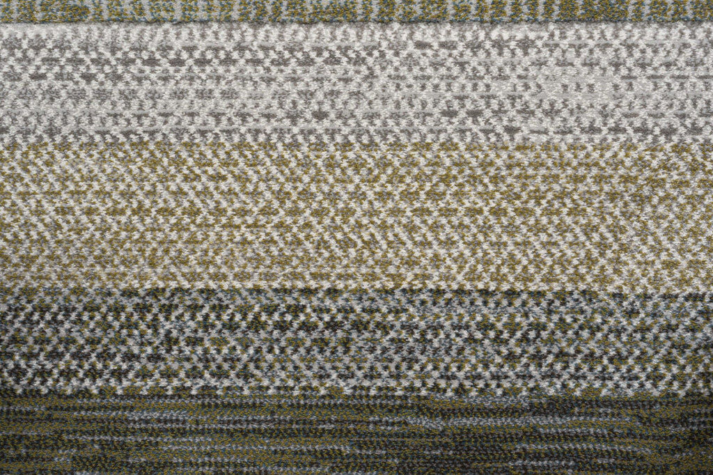 Galleria Berber Stripe Blue/Green Rug