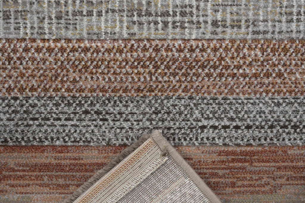 Galleria Berber Stripe Terracotta Rug