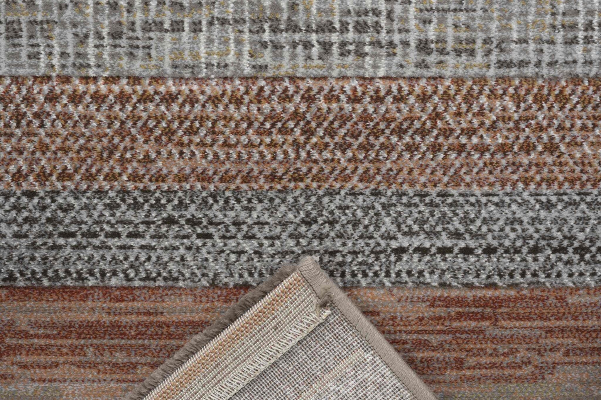 Galleria Berber Stripe Terracotta Rug