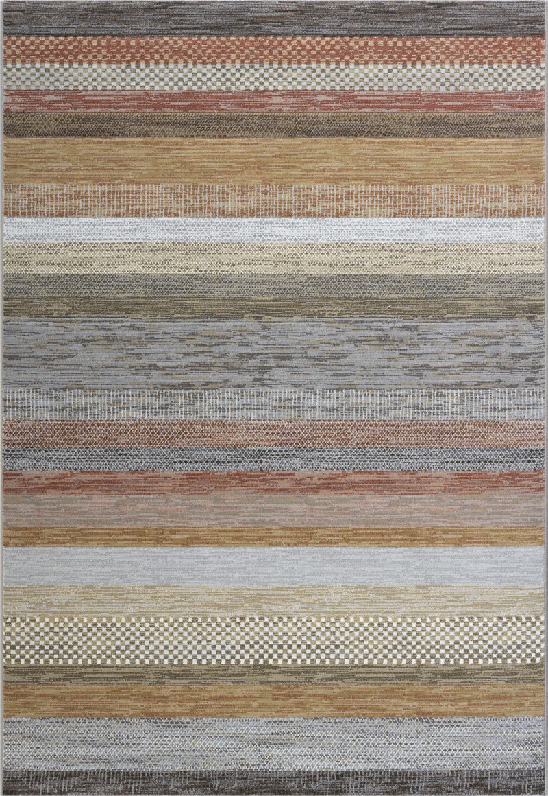 Galleria Berber Stripe Terracotta Rug