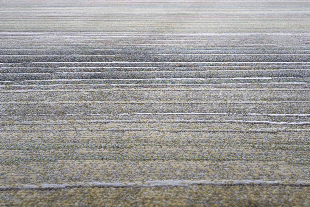 Galleria Sunset Stripe Green Rug