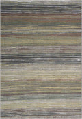 Galleria Sunset Stripe Green Rug