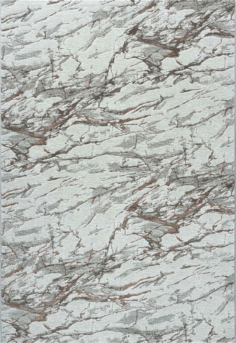 Quartz Marble Vein Grey Coral Rug