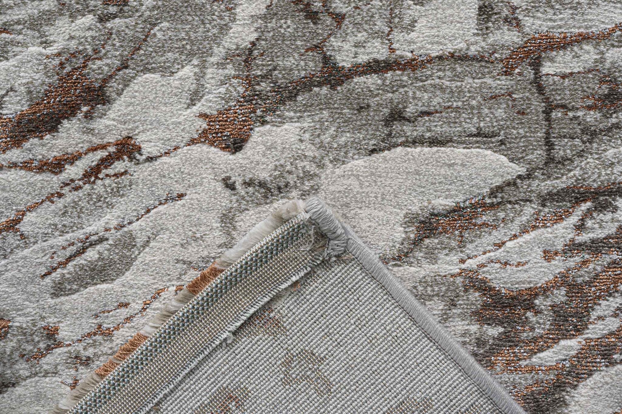 Quartz Marble Vein Grey Rug