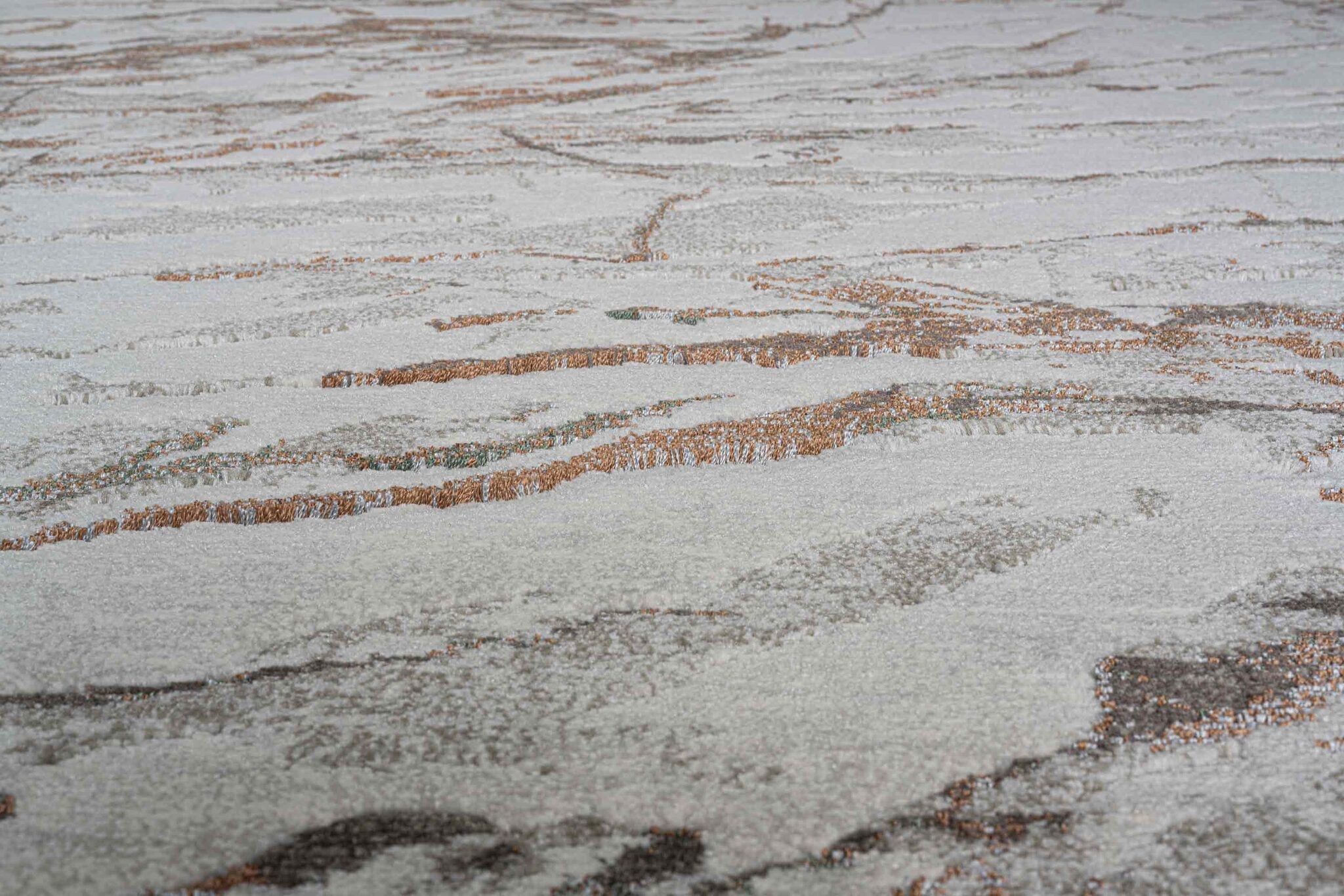 Quartz Marble Vein Grey Rug