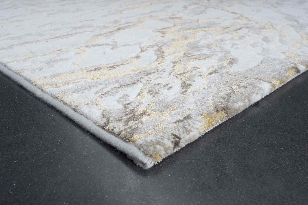 Quartz Marble Vein Grey Rug