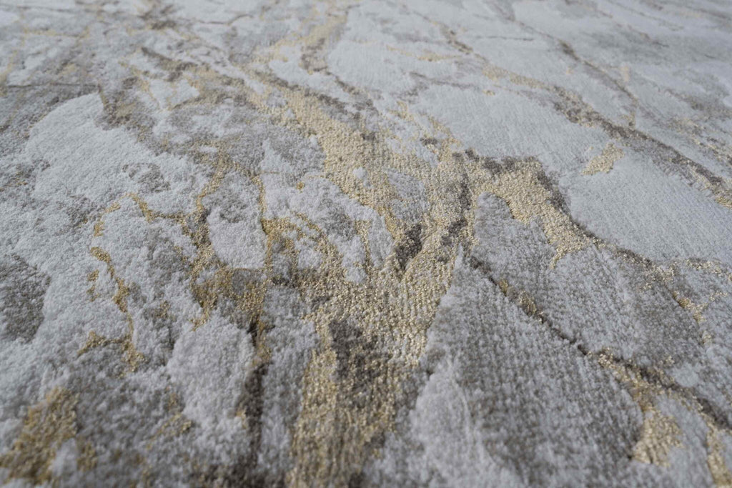 Quartz Marble Vein Grey Rug
