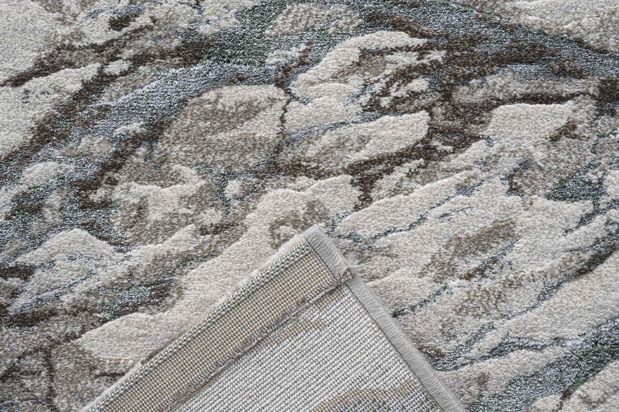 Quartz Marble Vein Grey Rug