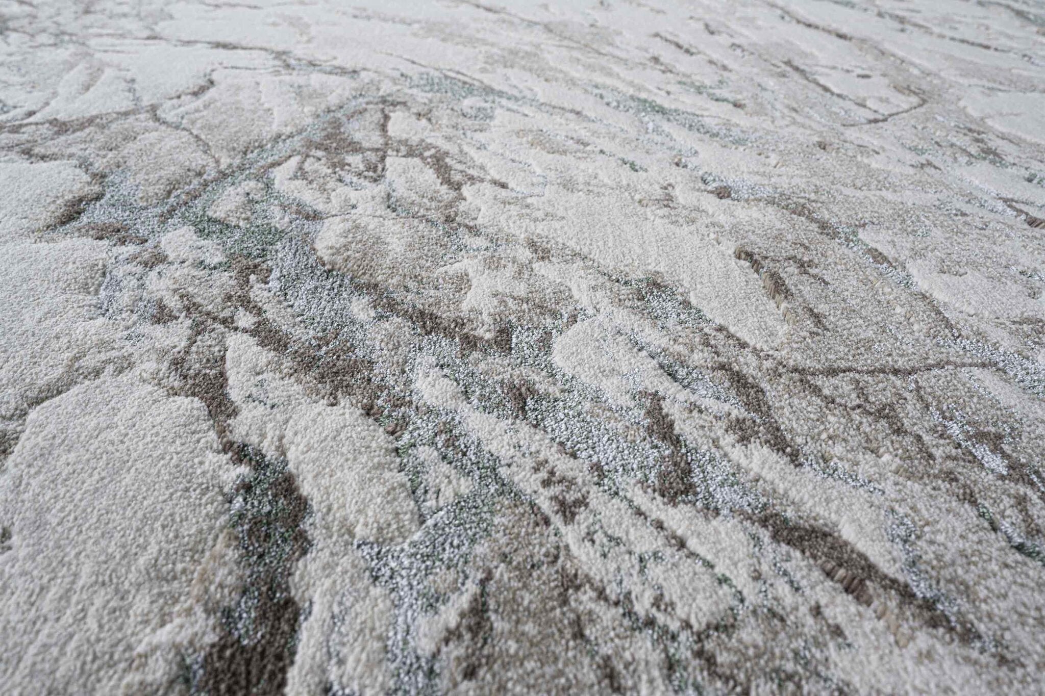 Quartz Marble Vein Grey Rug