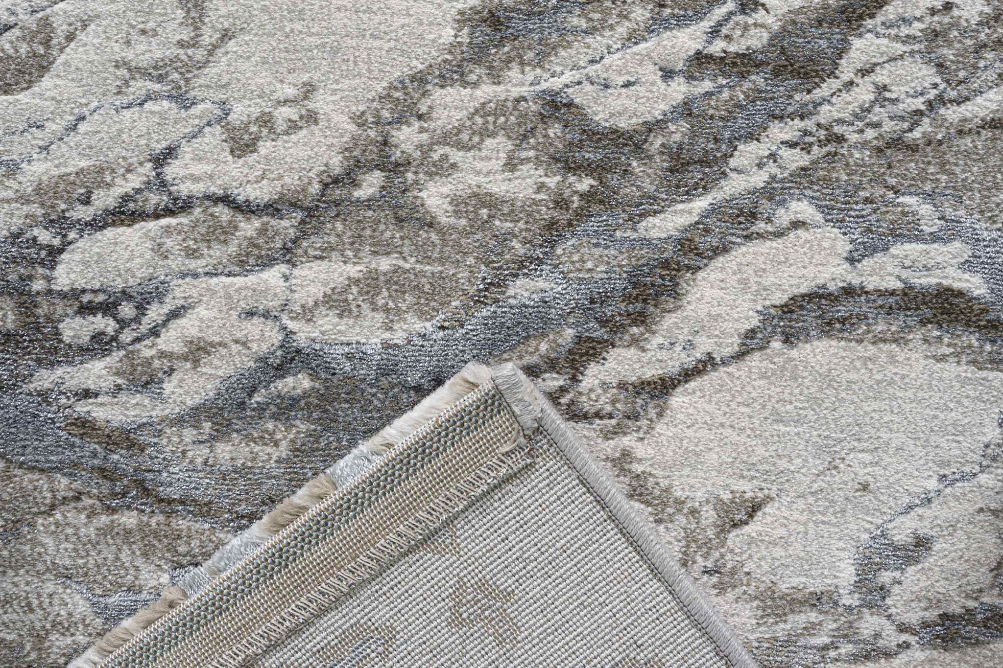 Quartz Marble Vein Grey Rug