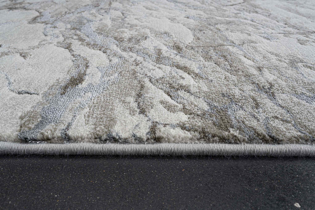 Quartz Marble Vein Grey Rug