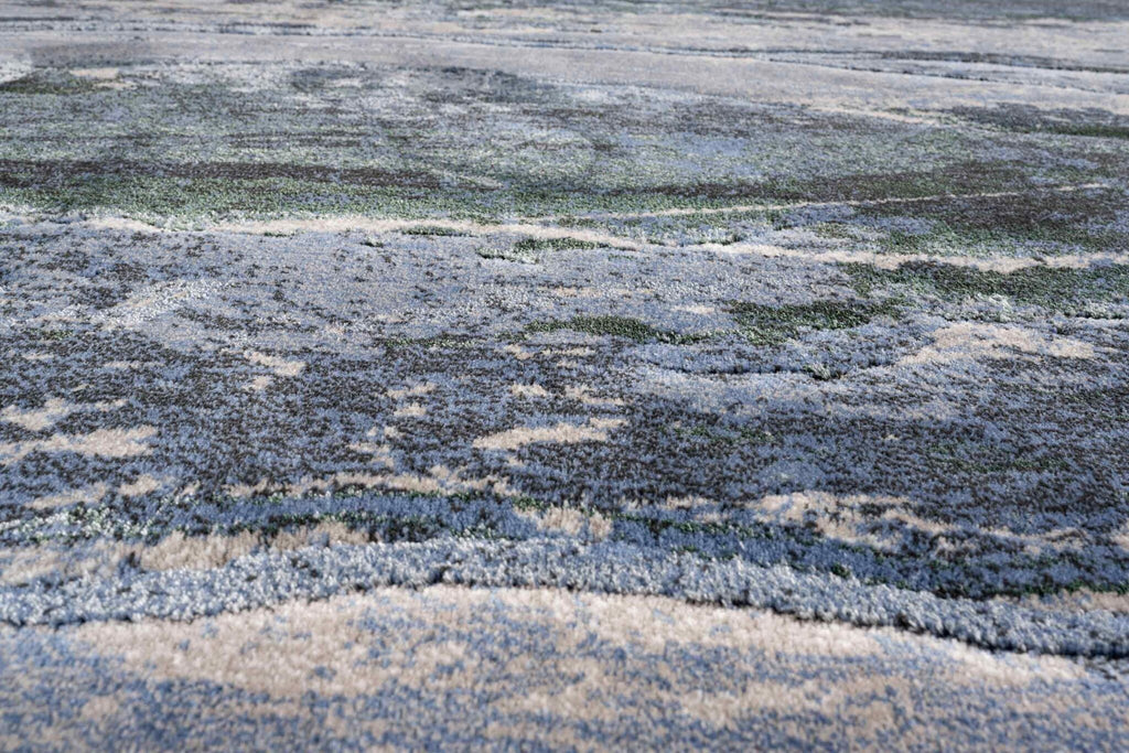 Quartz Agate Stripe Blue Rug