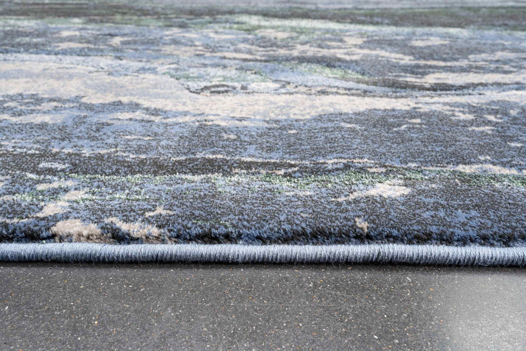 Quartz Agate Stripe Blue Rug