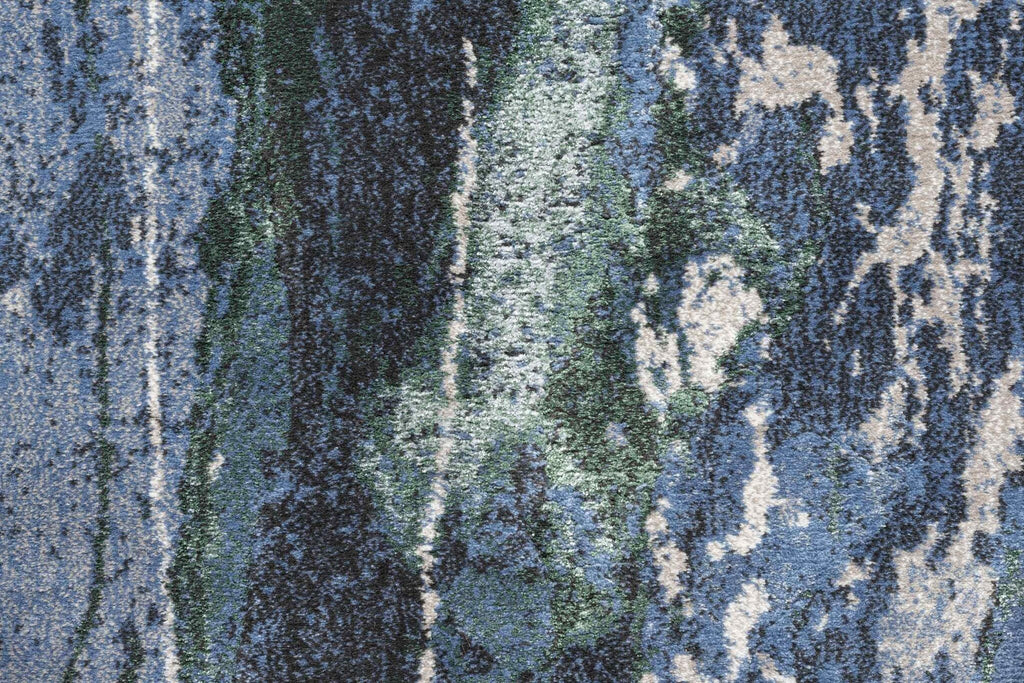 Quartz Agate Stripe Blue Rug