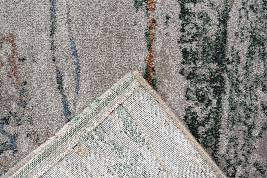 Quartz Agate Stripe Cream Green Rug