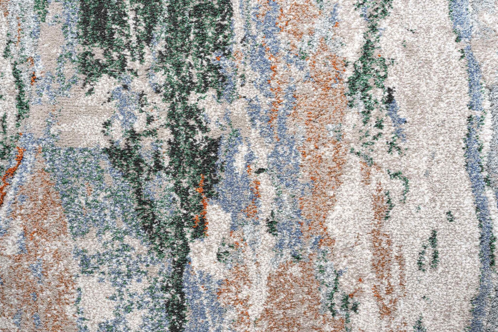Quartz Agate Stripe Cream Green Rug