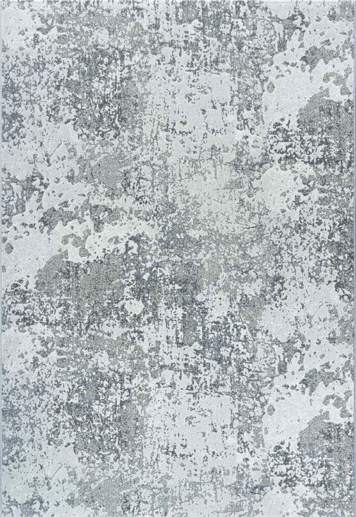 Quartz Weathered Stone Grey Blue Rug