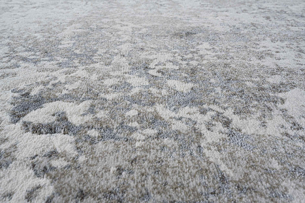 Quartz Weathered Stone Grey Blue Rug