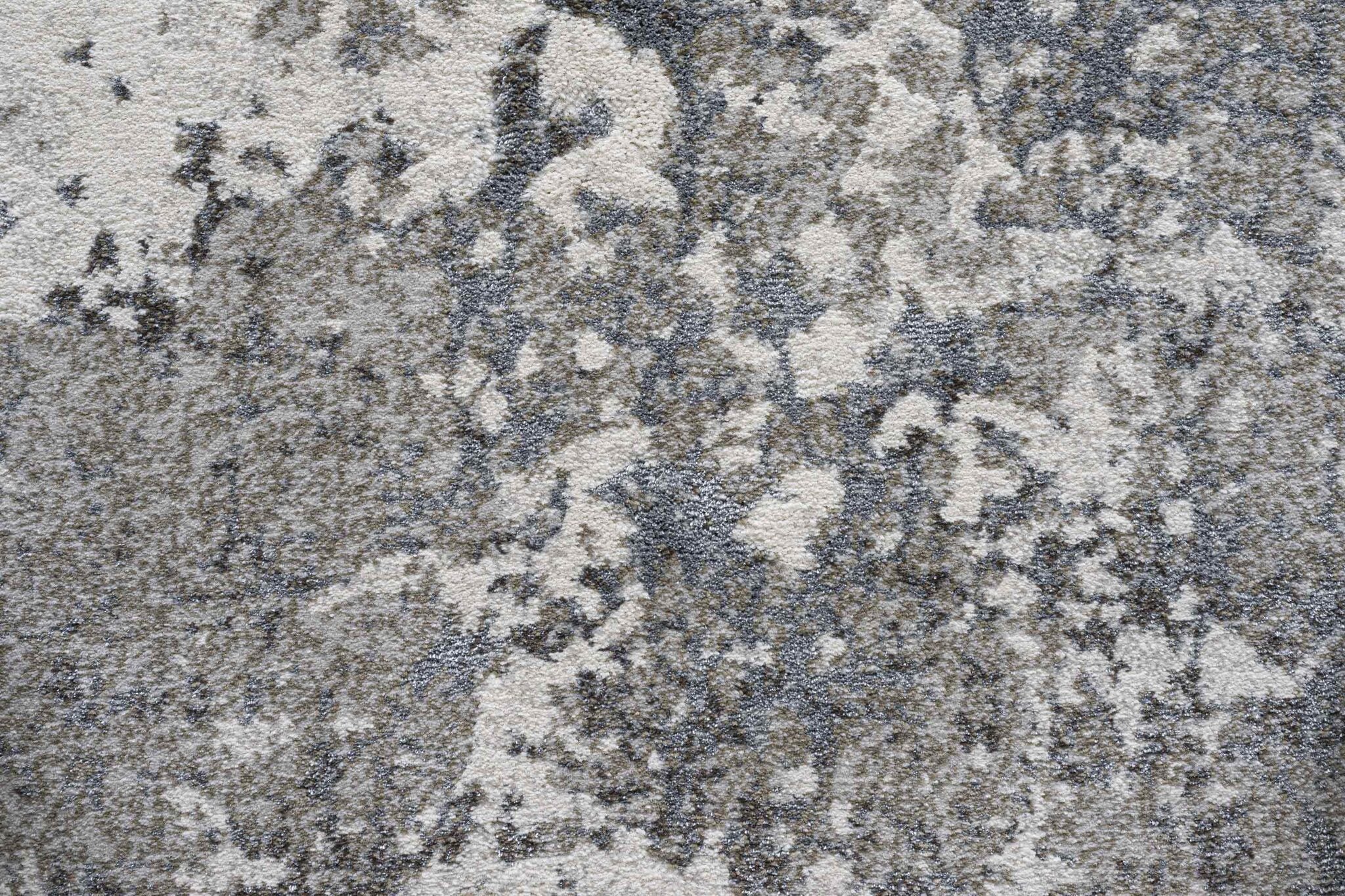 Quartz Weathered Stone Grey Blue Rug