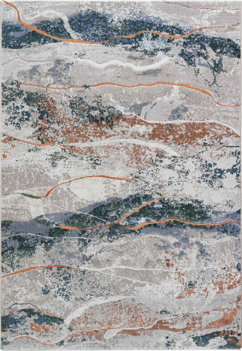 Quartz Mineral Flow Blue (9262) Rug