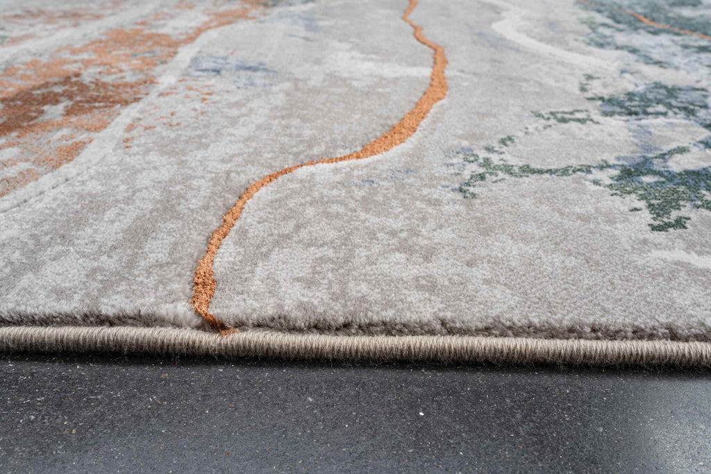 Quartz Mineral Flow Blue (9262) Rug