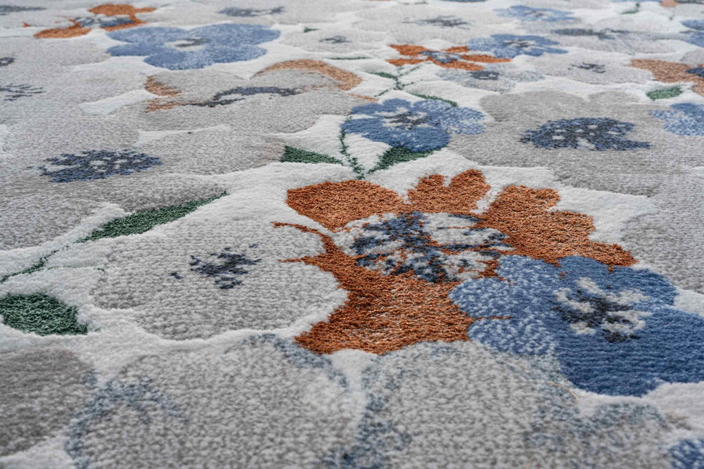 Quartz Ditsy Floral Blue (9262) Rug